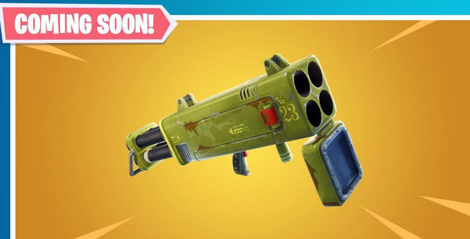 Fortnite Adds New Epic Quad Launcher Rockets at This Week